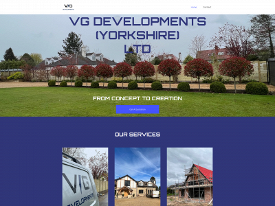vgdevelopments.co.uk snapshot