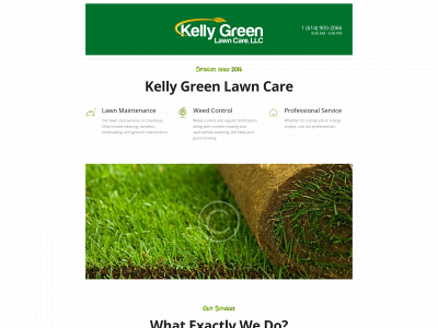 kellygreenlawncareohio.com snapshot