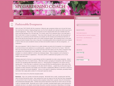 mygardeningcoach.com snapshot