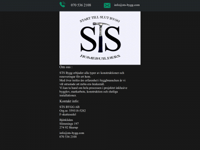 sts-bygg.com snapshot