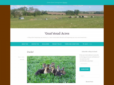 goatsteadacres.com snapshot
