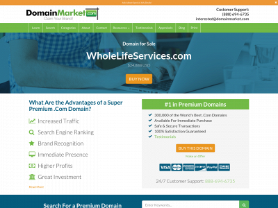 wholelifeservices.com snapshot
