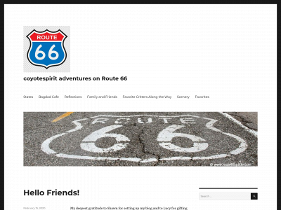 coyotespirit-travelsroute66.com snapshot