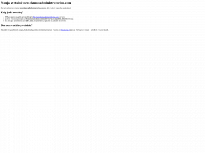 nemokumoadministratorius.com snapshot