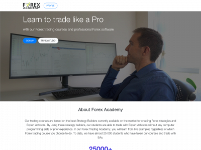 eaforexacademy.com snapshot