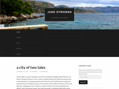 janesymonds.com snapshot
