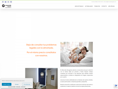 marondaabogados.com snapshot