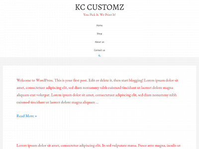 kccustomz.biz snapshot
