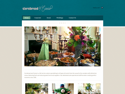 cornbreadandcaviarcatering.com snapshot