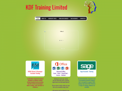 kdftraining.co.uk snapshot