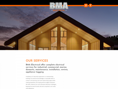 bmaelectrical.co.nz snapshot