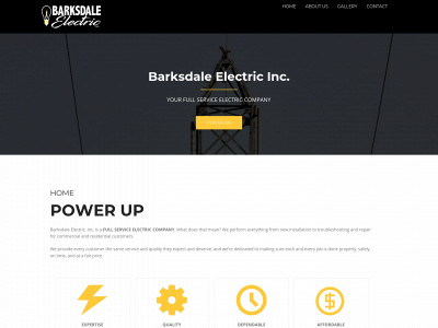 barksdaleelectric.com snapshot