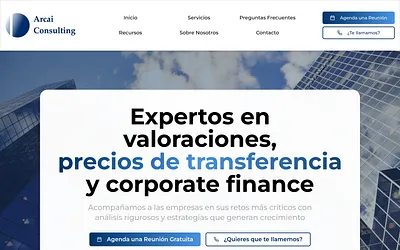 arcaiconsulting.com snapshot