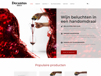 decantusbenelux.com snapshot