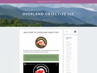 overlandobjective.com snapshot