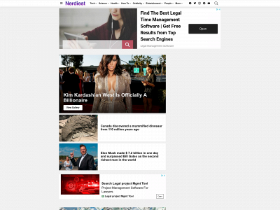 nerdiest.org snapshot