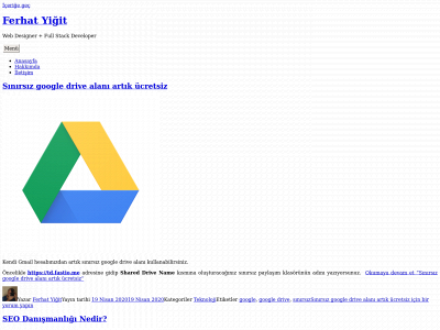 ferhatyigit.com snapshot