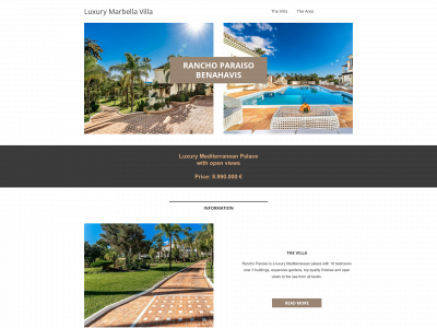 luxurymarbellavilla.com snapshot