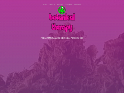 botanicaltherapycbd.com snapshot