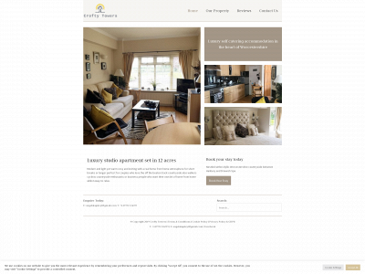 croftytowers.co.uk snapshot