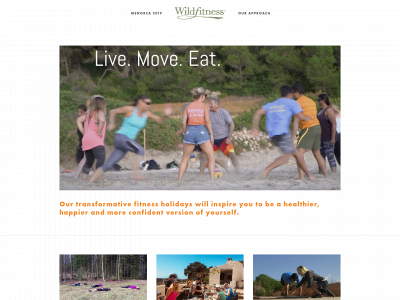 wildfitness.com snapshot