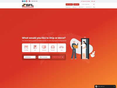 sflworldwide.com snapshot