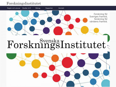 forskningsinstitutet.se snapshot