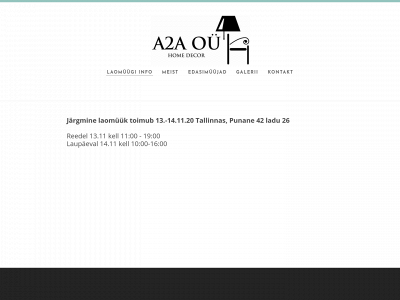 www.a2a.ee snapshot