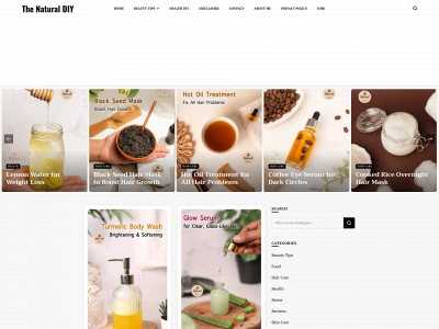 thenaturaldiy.com snapshot