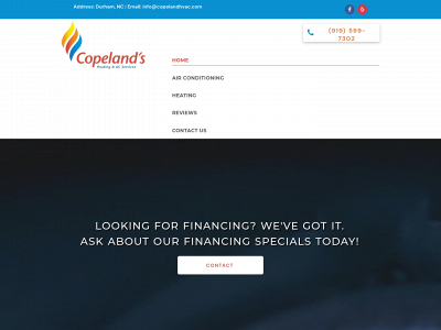 copelandhvac.com snapshot