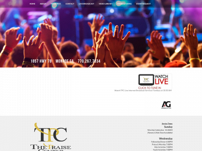 www.thepraisecenter.net snapshot