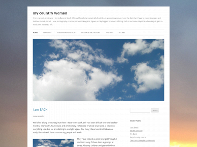 mycountrywoman.com snapshot