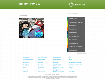 anime-indo.biz snapshot