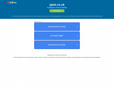 pjets.co.uk snapshot