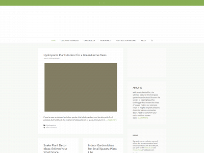 petiteplot.com snapshot