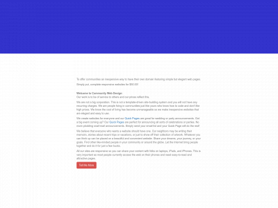 communitywebdesign.us snapshot