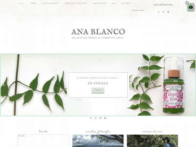 anablancoskincare.com snapshot