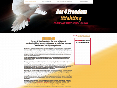 act4freedomfoundation.org snapshot