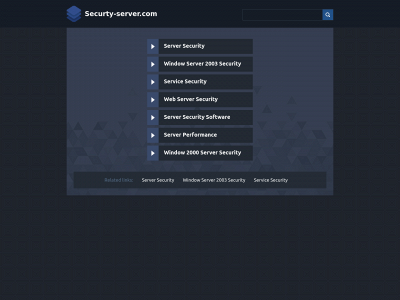 securty-server.com snapshot