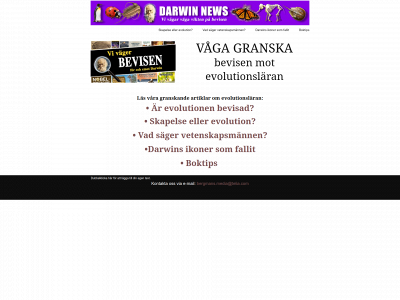 darwinnews.se snapshot