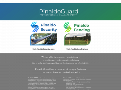 pinaldorubberguard.dk snapshot
