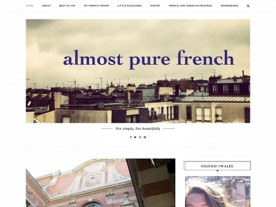 almostpurefrench.com snapshot