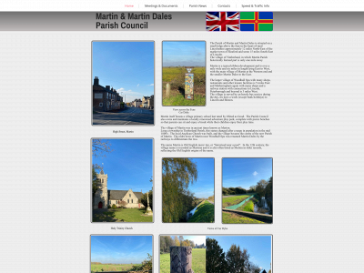 martinparishcouncil.co.uk snapshot