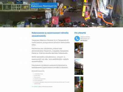 rakennusnieminen.fi snapshot