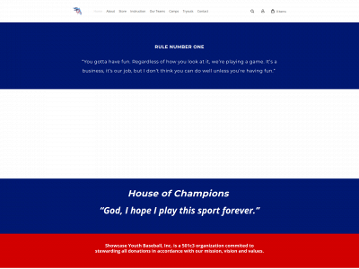 www.showcasebaseballacademyflorida.com snapshot