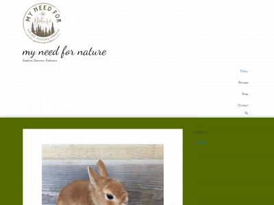myneed4nature.com snapshot