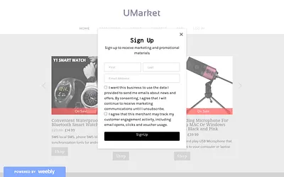 umarkets.weebly.com snapshot