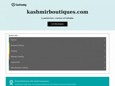 kashmirboutiques.com snapshot