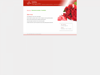 danguolesgeles.lt snapshot