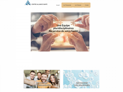 centrealliancesante.fr snapshot
